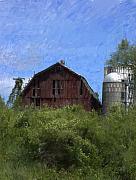 David Lane - Old Barn on Summer Hill